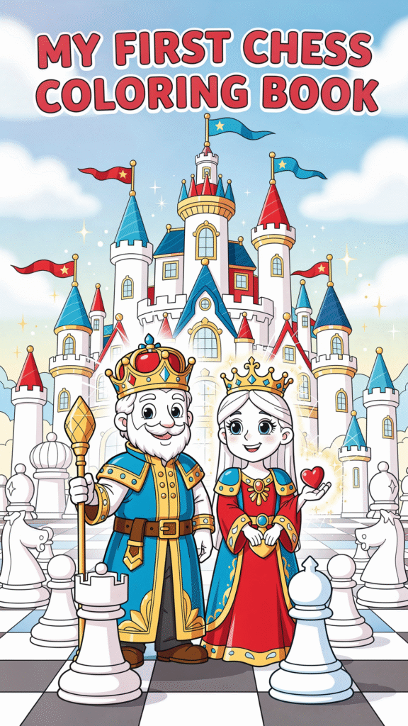 thumbnail of Chess Coloring Book